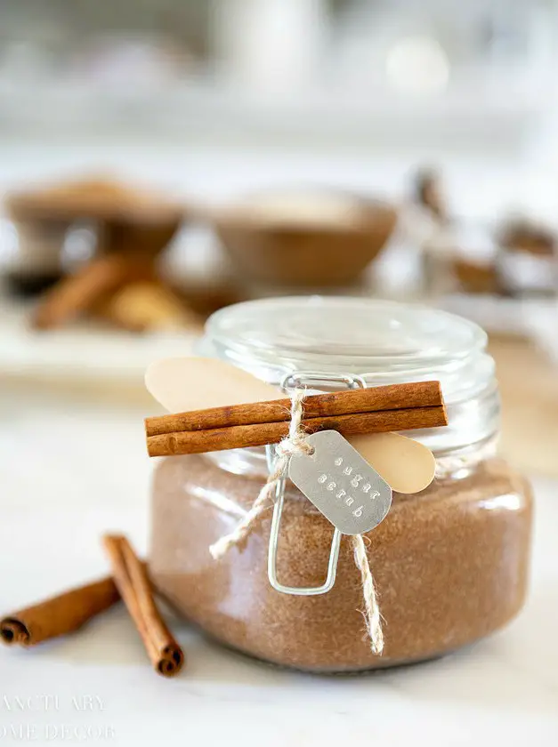 Spiced Vanilla Sugar Scrub