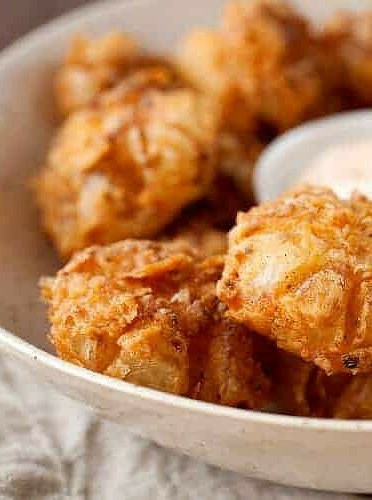 Bite-Sized Blooming Onions