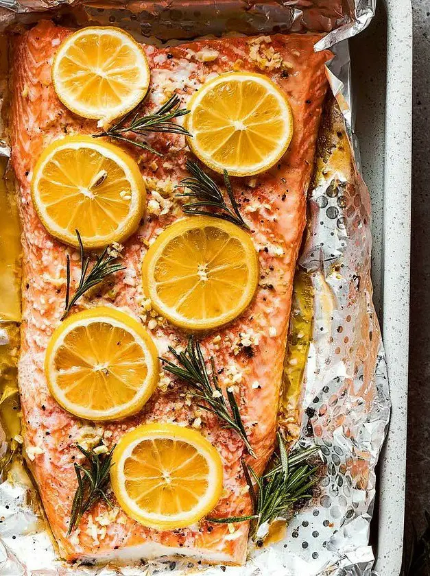 Baked Salmon in Foil