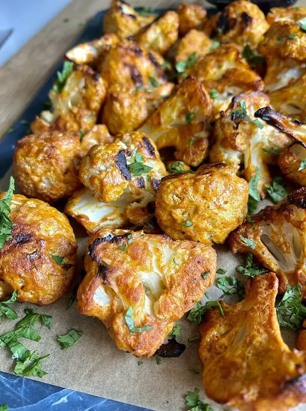 Roasted Greek Yogurt Cauliflower