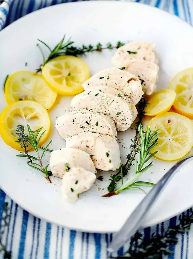 Poached Chicken Breasts