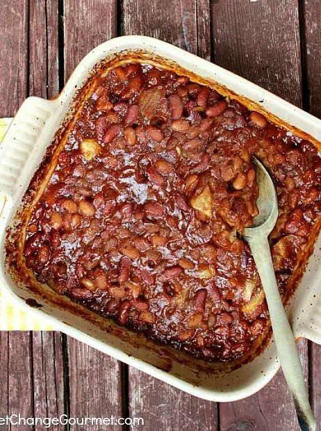 Sweet & Spicy Baked Beans