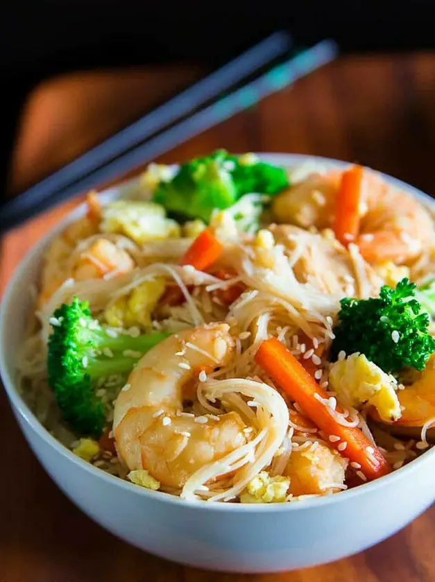 Rice Noodle Stir Fry