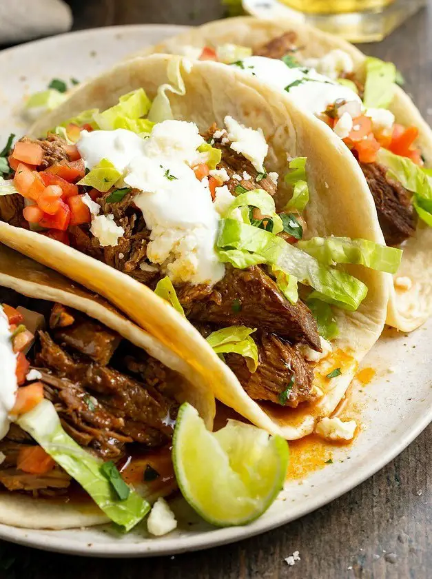 Shredded Beef Tacos