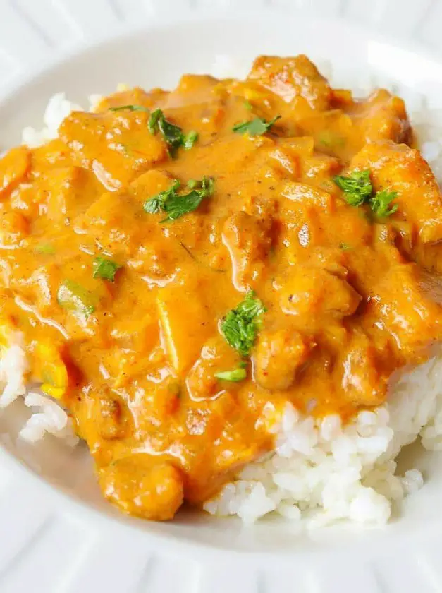 Easy Vegan Butter Chicken