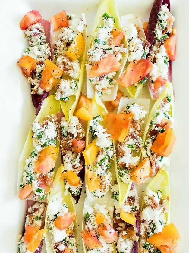 BLT Endive Bites Appetizer