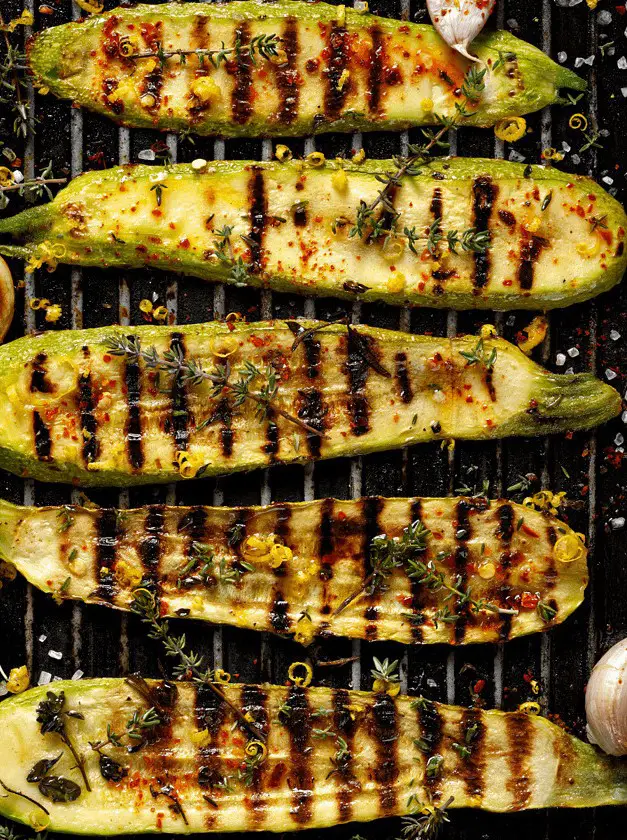 Grilled Zucchini and Squash