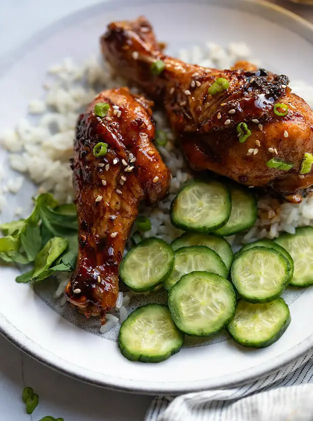 Teriyaki Baked Chicken Legs