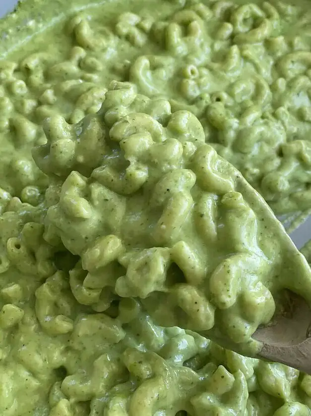 Green Mac and Cheese