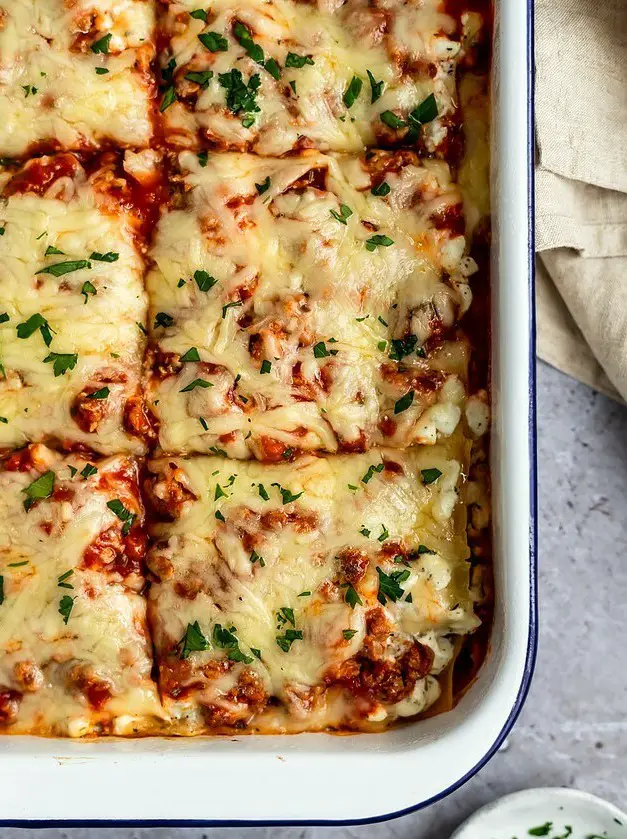 Easy Healthy Lasagna