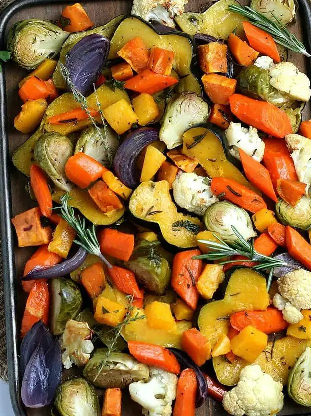 Oven Roasted Fall Vegetables