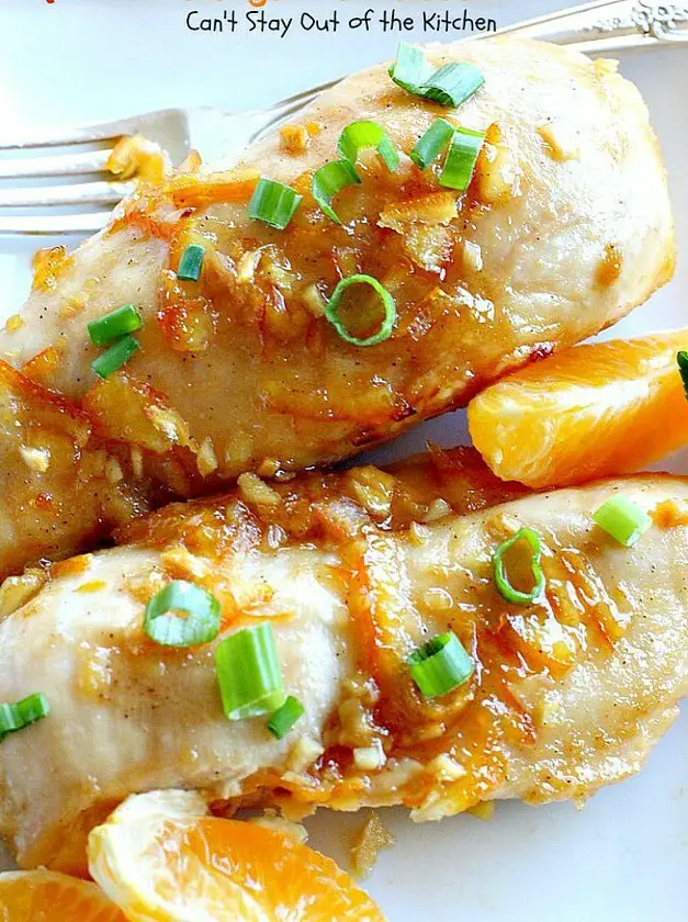 Glazed Orange Marmalade Chicken