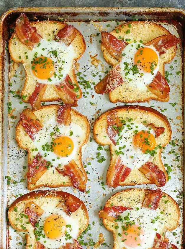 Sheet Pan Egg-in-a-Hole