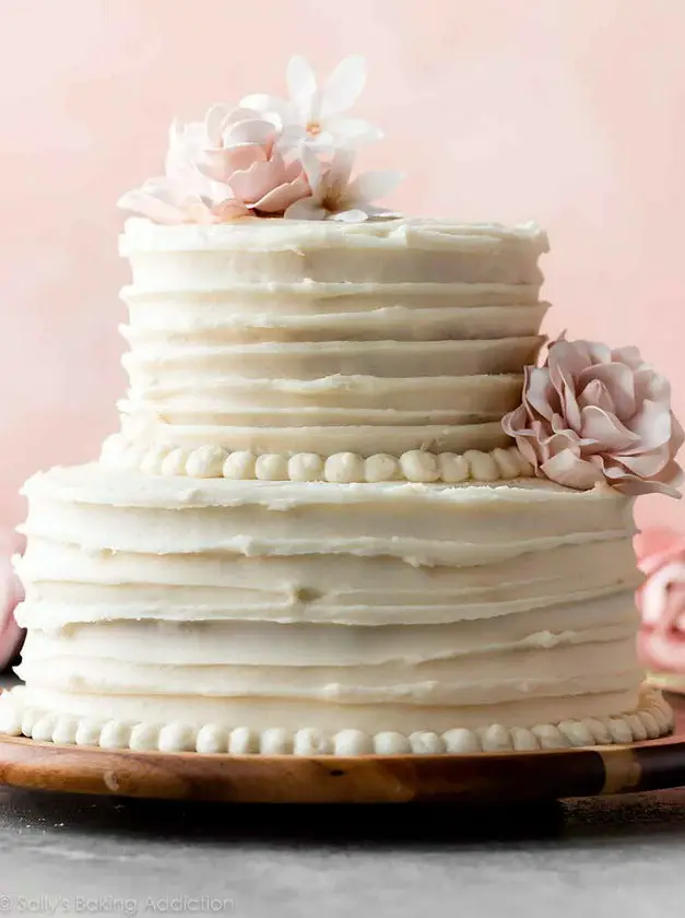 Homemade Wedding Cake