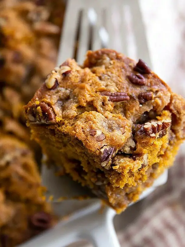 Pumpkin Pecan Coffee Cake