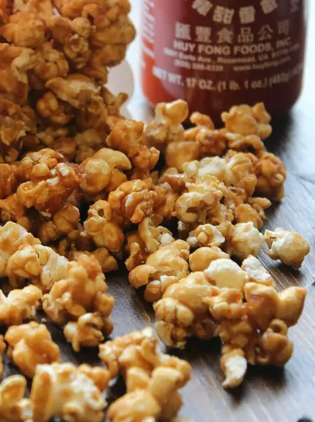 Sriracha Caramel Corn