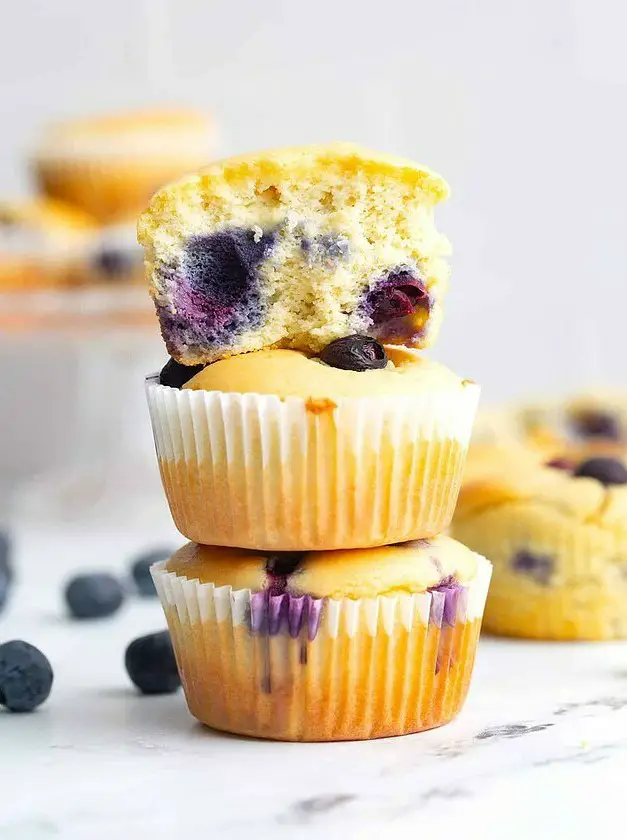 Keto Blueberry Muffins