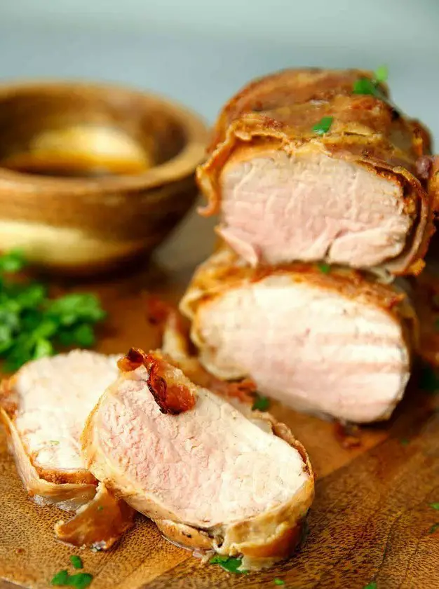 Bacon Wrapped Pork Tenderloin