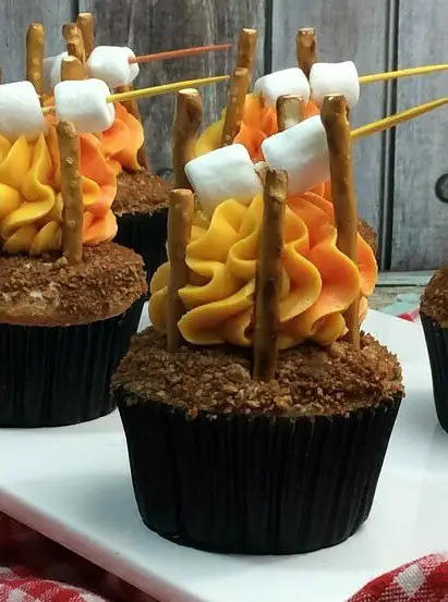 Camp Fire Cupcakes