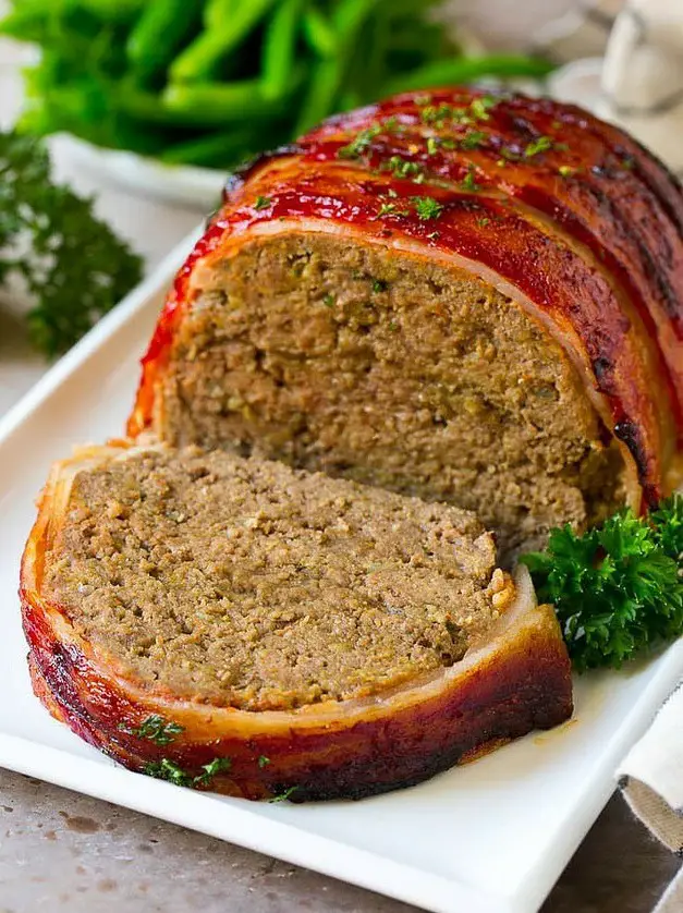 Bacon Wrapped Meatloaf