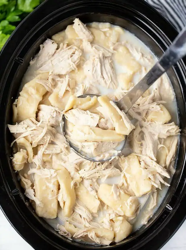 Crockpot Chicken and Dumplings