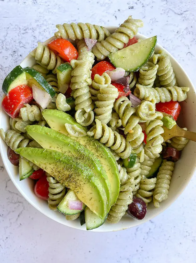 Easy Vegan Pasta Salad