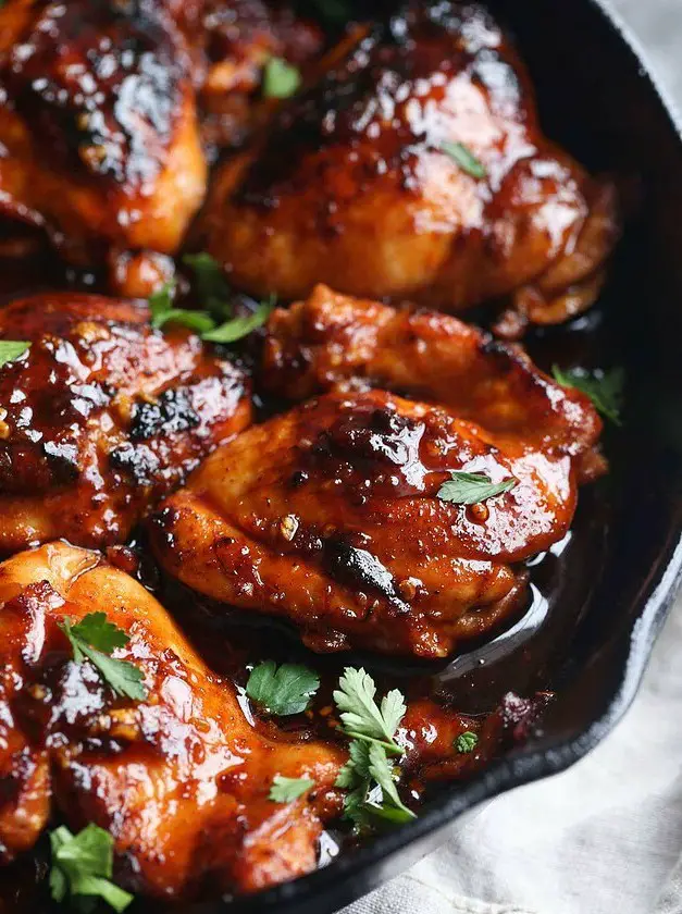 Honey Chipotle Skillet Chicken