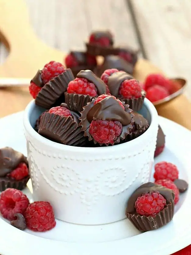 Chocolate Raspberry Bites