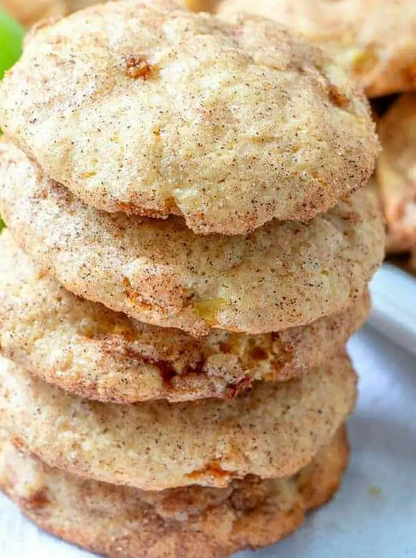 Apple Cinnamon Snickerdoodles