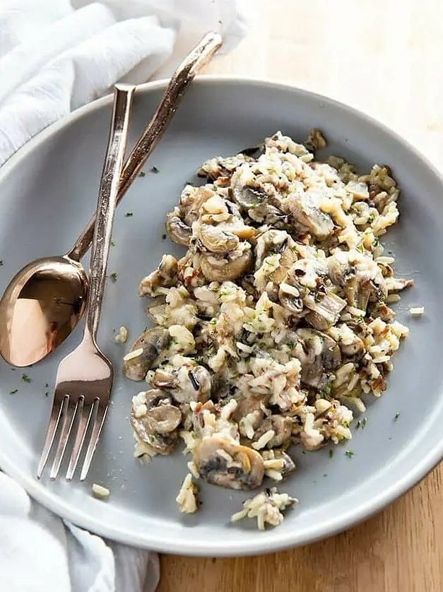 Creamy Mushroom Wild Rice