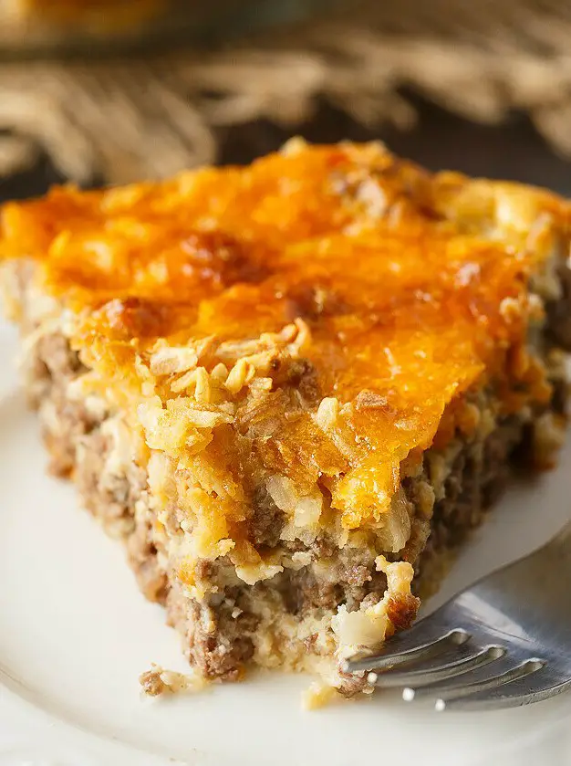 Impossible Cheeseburger Pie