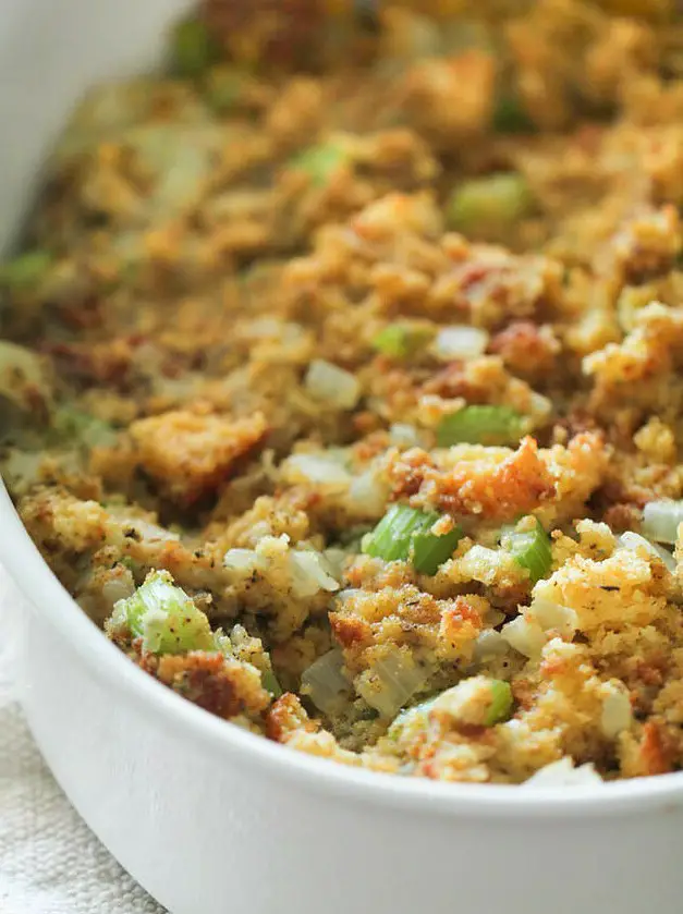 Homemade Corn Bread Dressing