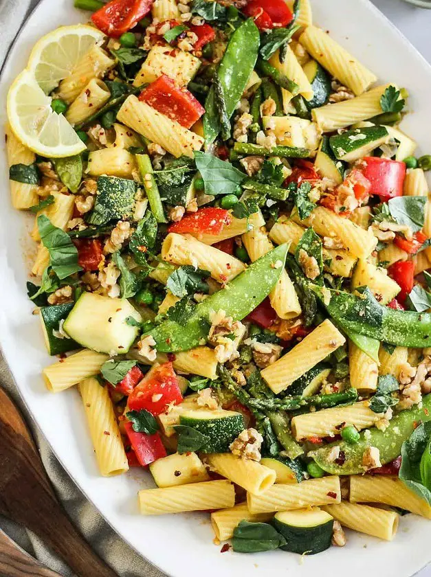 Vegan Pasta Primavera