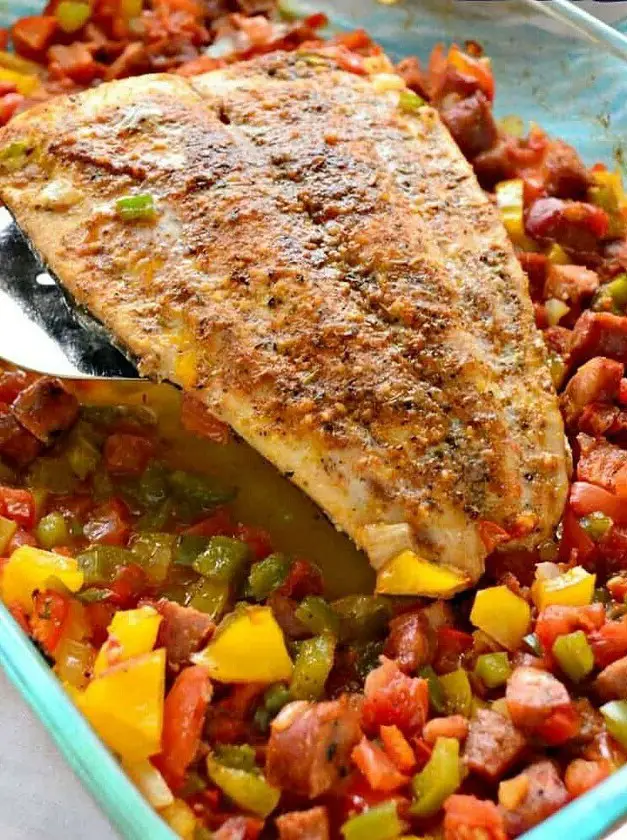 Baked Cajun Mahi Mahi