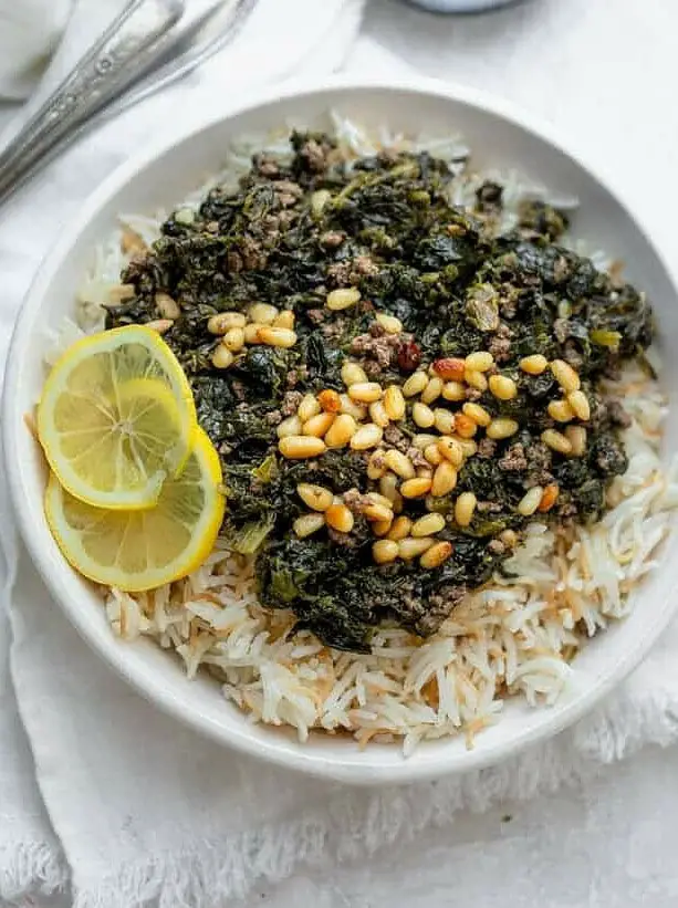 Lebanese Spinach Stew