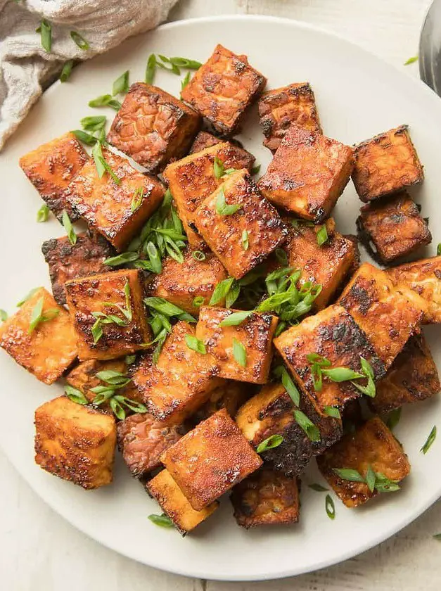 Smoky Marinated Tempeh