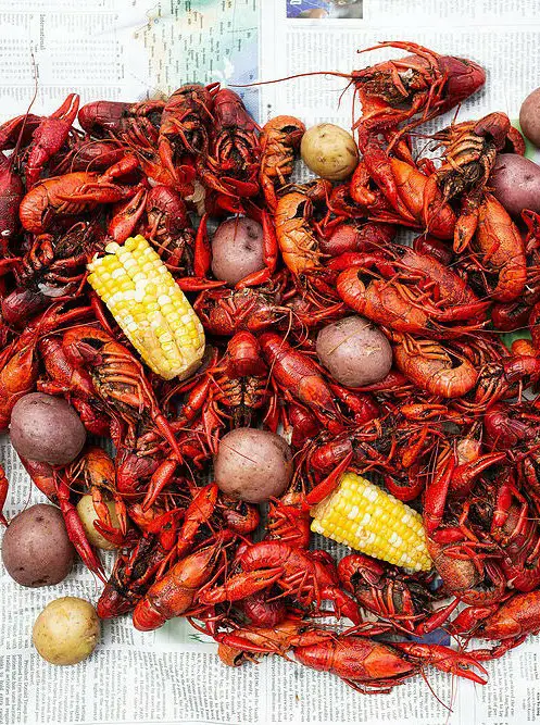 Traditional Southern Crawfish Boil