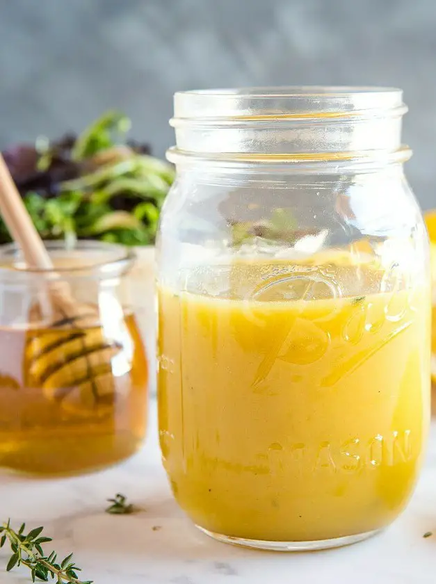 Honey Lemon Vinaigrette Salad Dressing