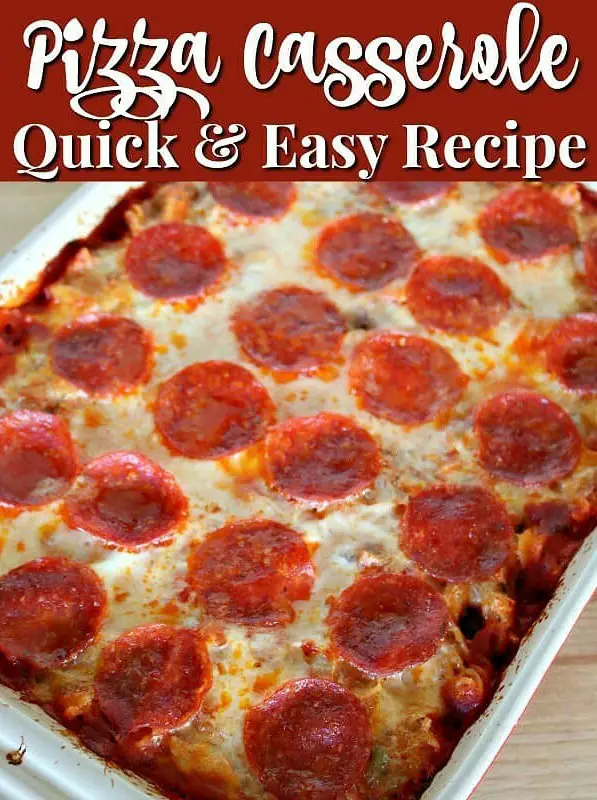 Pizza Casserole