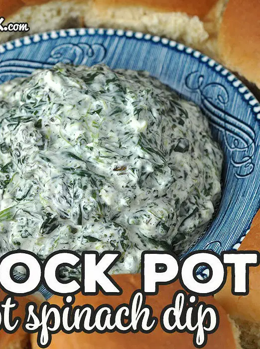 Hot Crock Pot Spinach Dip