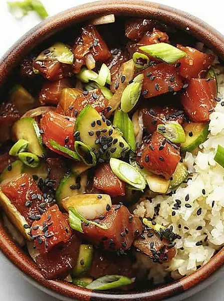 DIY Ahi Poke Bowl