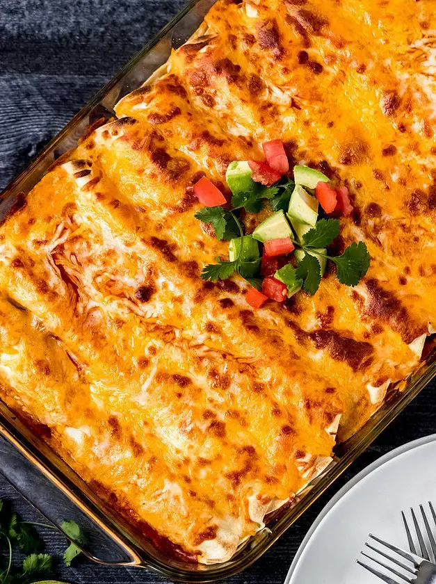 Easy Elk Enchiladas