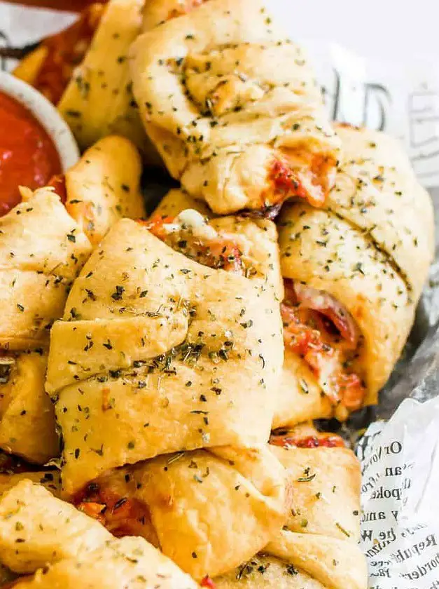 Pizza Stuffed Crescent Rolls