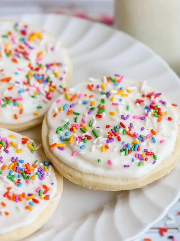 Frosted Sugar Cookies