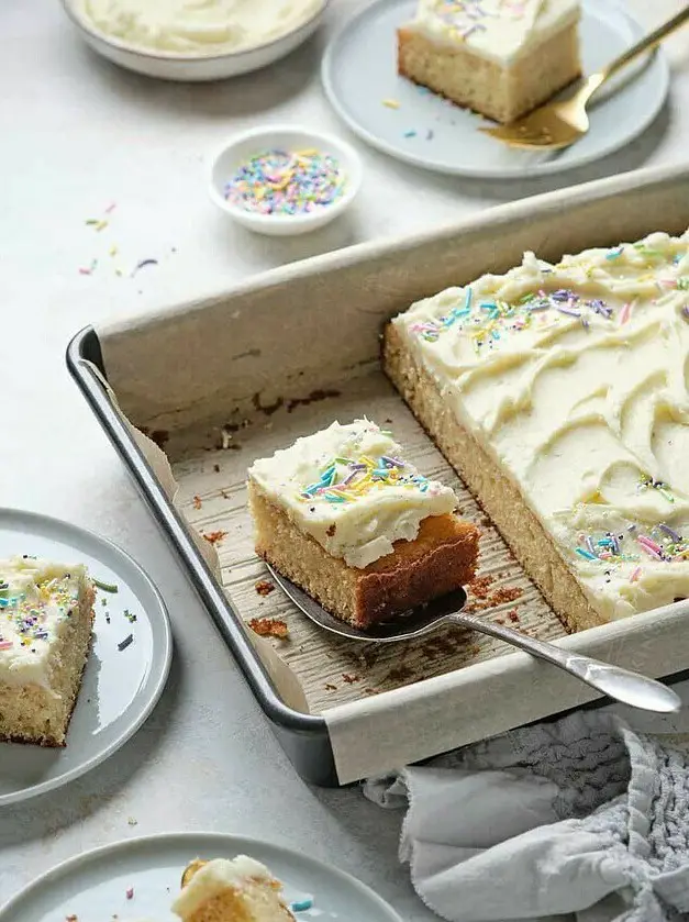 Vanilla Sheet Cake