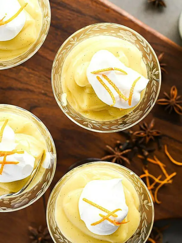 Winter Spice Vanilla Pudding