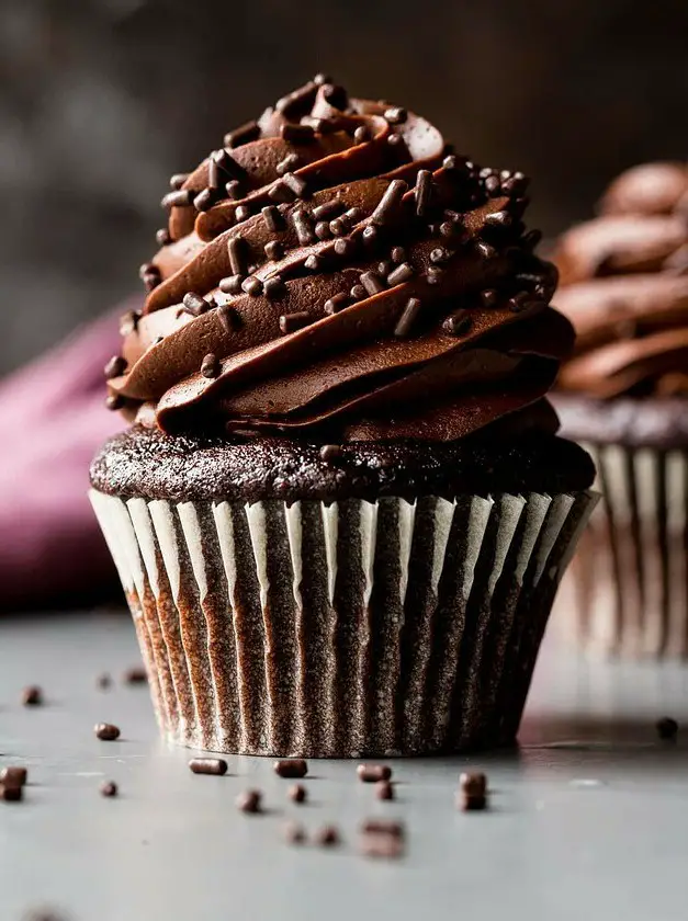 Super Moist Chocolate Cupcakes