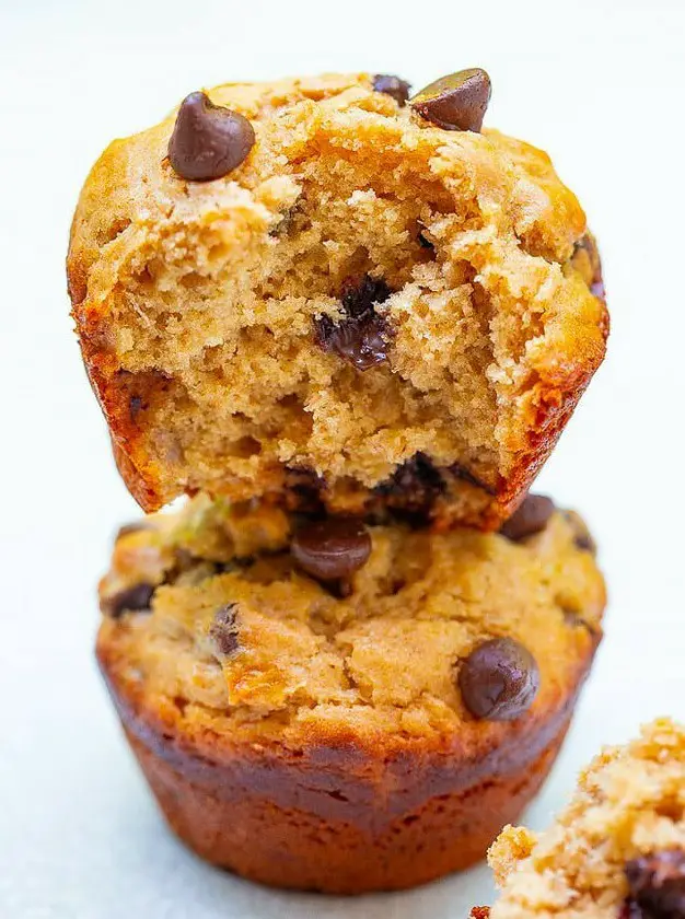 Peanut Butter Banana Muffins