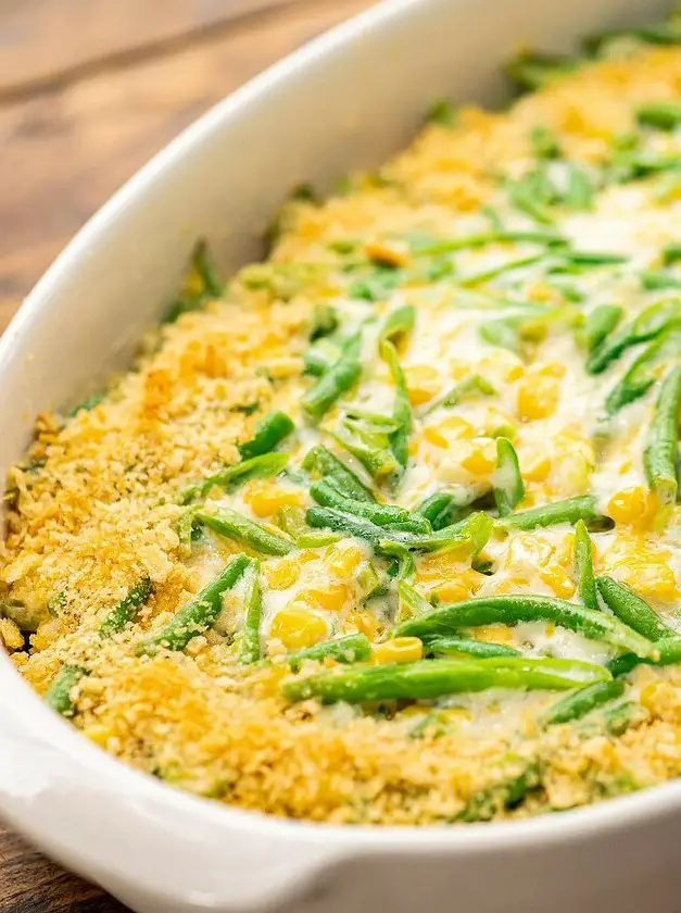 Green Bean Corn Casserole