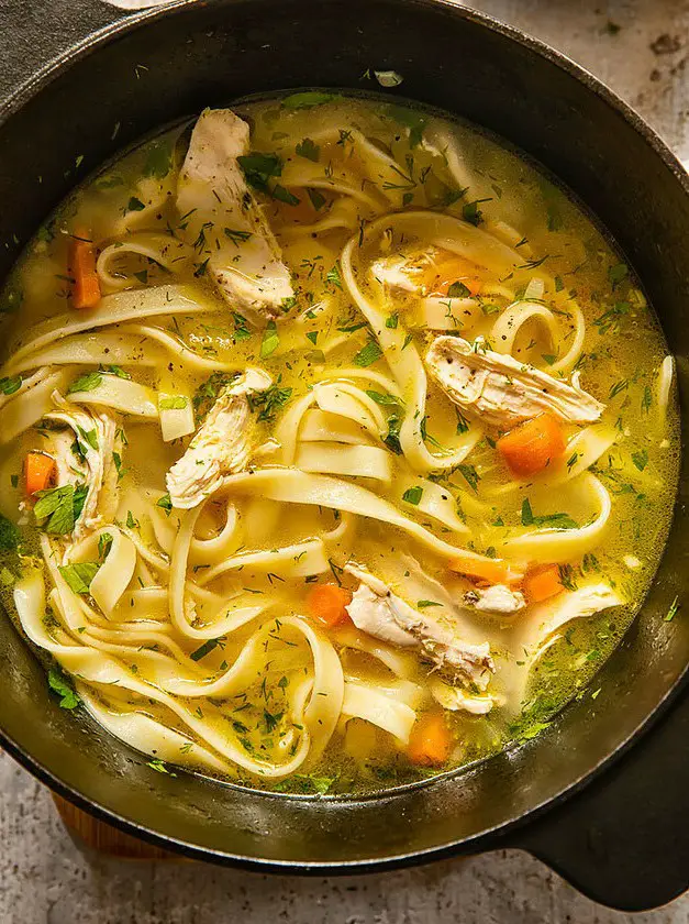 Homemade Chicken Noodle Soup